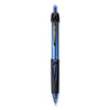 uniball Power Tank RT Ballpoint Pen, Retractable, Bold 1 mm, Blue Ink, Translucent Blue Barrel, Dozen