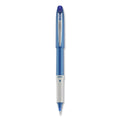 uniball Grip Roller Ball Pen, Stick, Fine 0.7 mm, Blue Ink, Blue Barrel, Dozen