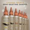 Clairol Professional Advanced Gray Solution Semi Permanent Hair Color, 4R Mahogany Red Brown, 3 Oz