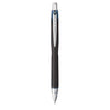 uniball Jetstream Retractable Ballpoint Pen, 1 mm, Blue-Black Ink, Black Barrel