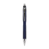 uniball Jetstream Retractable Ballpoint Pen, Fine 0.7 mm, Black Ink, Blue Barrel