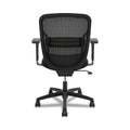HON Gateway Mid-Back Task Chair, Supports Up to 250 lb, 17" to 22" Seat Height, Black