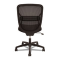 HON Gateway Mid-Back Task Chair, Supports Up to 250 lb, 17" to 22" Seat Height, Black