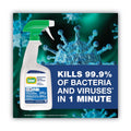 Comet Disinfecting Cleaner with Bleach, 32 oz, Plastic Spray Bottle, Fresh Scent