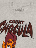 Retro Count Chocula Monster Cereal Mascot T-Shirt - Oat Heather by Tee Luv