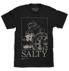 Popeye The Sailor Man Salty T-Shirt - Black
