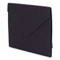 Smead Soft Touch Cloth Expanding Files, 2" Expansion, 1 Section, Snap Closure, Letter Size, Dark Blue