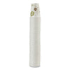 Dixie Pathways Paper Hot Cups, 8 oz, White/Green, 50/Pack