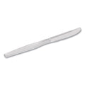 Dixie Heavyweight Polystyrene Cutlery, Knives, Clear, 1,000/Carton