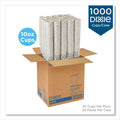 Dixie PerfecTouch Paper Hot Cups, 10 oz, Coffee Haze Design, 50 Sleeve, 20 Sleeves/Carton