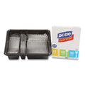 Dixie Heavyweight Polystyrene Cutlery, Clear, Knives/Spoons/Forks, 180/Pack, 10 Packs/Carton