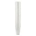 Dixie Paper Hot Cups, 16 oz, White, 50/Sleeve, 20 Sleeves/Carton