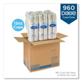 Dixie PerfecTouch Paper Hot Cups, 12 oz, Coffee Haze Design, 160/Pack, 6 Packs/Carton
