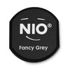 NIO Ink Pad for NIO Stamp with Voucher, 2.75" x 2.75", Fancy Gray