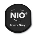 NIO Ink Pad for NIO Stamp with Voucher, 2.75" x 2.75", Fancy Gray