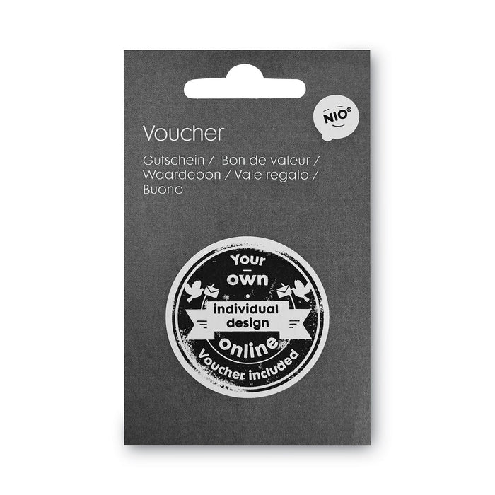 NIO Custom Stamp Voucher, For Use with NIO 071509 Stamp