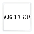COSCO 2000PLUS ES Dater, Date Only, 0.16 x 0.94, Black