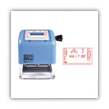 COSCO 2000PLUS ES Dater, PAID + Date, 1 x 1.81, Red