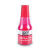 COSCO 2000PLUS Self-Inking Refill Ink, 0.9 oz. Bottle, Red
