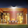 74 LEDs 3 Adjustable Solar Head Motion Sensor Flood Light by DailySale