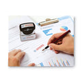 ACCUSTAMP2 Pre-Inked Shutter Stamp, Red/Blue, APPROVED, 1.63 x 0.5