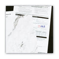 ACCUSTAMP2 Pre-Inked Shutter Stamp, Red/Blue, FILE, 1.63 x 0.5