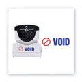 ACCUSTAMP2 Pre-Inked Shutter Stamp, Red/Blue, VOID, 1.63 x 0.5