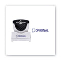 ACCUSTAMP2 Pre-Inked Shutter Stamp, Blue, ORIGINAL, 1.63 x 0.5