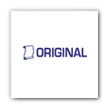 ACCUSTAMP2 Pre-Inked Shutter Stamp, Blue, ORIGINAL, 1.63 x 0.5