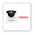 ACCUSTAMP2 Pre-Inked Shutter Stamp, Red, CONFIDENTIAL, 1.63 x 0.5