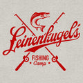 Leinenkugel's Fishing Camp Beer Logo T-Shirt - Ash Gray by Tee Luv