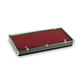 COSCO 2000PLUS Replacement Ink Pad for 2000PLUS 1SI40PGL and 1SI40P, 2.38" x 0.25", Red