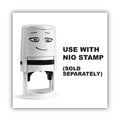 NIO Ink Pad for NIO Stamp with Voucher, 2.75" x 2.75", Noble Blue