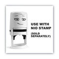 NIO Ink Pad for NIO Stamp with Voucher, 2.75" x 2.75", Brave Red