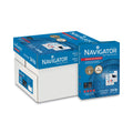 Navigator Premium Multipurpose Copy Paper, 97 Bright, 24 lb Bond Weight, 8.5 x 11, White, 500 Sheets/Ream, 10 Reams/Carton