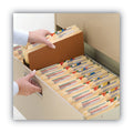 Smead Redrope Drop Front File Pockets, 3.5" Expansion, Letter Size, Redrope, 50/Box