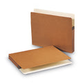 Smead Redrope Drop Front File Pockets, 1.75" Expansion, Letter Size, Redrope, 50/Box