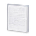 Smead Poly Side-Load Envelopes, Fold-Over Closure, 9.75 x 11.63, Clear, 5/Pack
