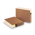 Smead Redrope Drop Front File Pockets, 3.5" Expansion, Letter Size, Redrope, 50/Box