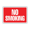COSCO Two-Sided Signs, No Smoking/No Fumar, 8 x 12, Red
