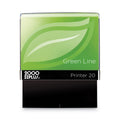 COSCO 2000PLUS Green Line Message Stamp, Copy, 1.5 x 0.56, Blue