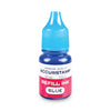 COSCO ACCU-STAMP Gel Ink Refill, 0.35 oz Bottle, Blue