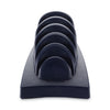 Kensington InSight Priority Puck Five-Slot Desktop Copyholder, Plastic, Blue