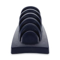 Kensington InSight Priority Puck Five-Slot Desktop Copyholder, Plastic, Blue