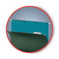 Smead Interior File Folders, 1/3-Cut Tabs: Assorted, Letter Size, 0.75" Expansion, Teal, 100/Box