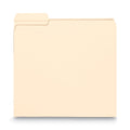 Smead Reinforced Tab Manila File Folders, 1/3-Cut Tabs: Left Position, Legal Size, 0.75" Expansion, 11-pt Manila, 100/Box