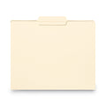 Smead Reinforced Tab Manila File Folders, 1/3-Cut Tabs: Center Position, Legal Size, 0.75" Expansion, 11-pt Manila, 100/Box