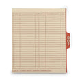 Smead Manila Out Guides with Printed Form, 1/5-Cut End Tab, Out, 8.5 x 11, Manila, 100/Box