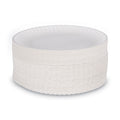 Dixie White Paper Plates, 9" dia, 250/Pack, 4 Packs/Carton