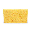 3M Niagara Medium Duty Scrubbing Sponge 74N, 3.6 x 6, 1" Thick, Yellow/Green, 20/Carton